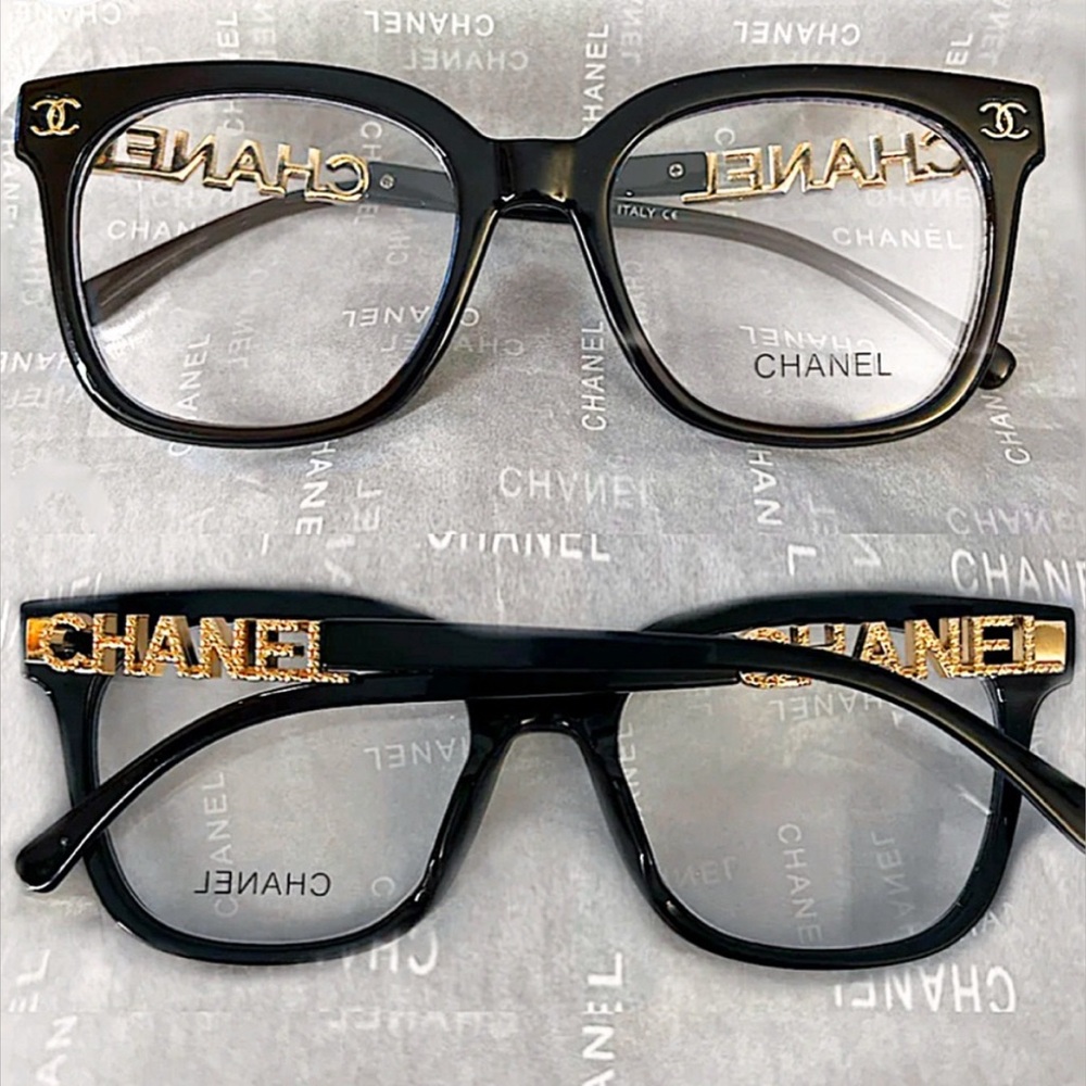 Authentic Chanel Clear Blue Light Glasses - Picture 4 of 12